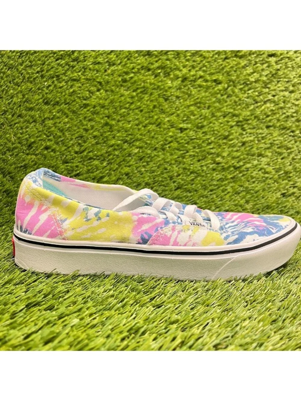 Vans ComfyCush Authentic Tie-Dye Womens Size 8.5 Mens 7 Athletic Shoes Sneakers